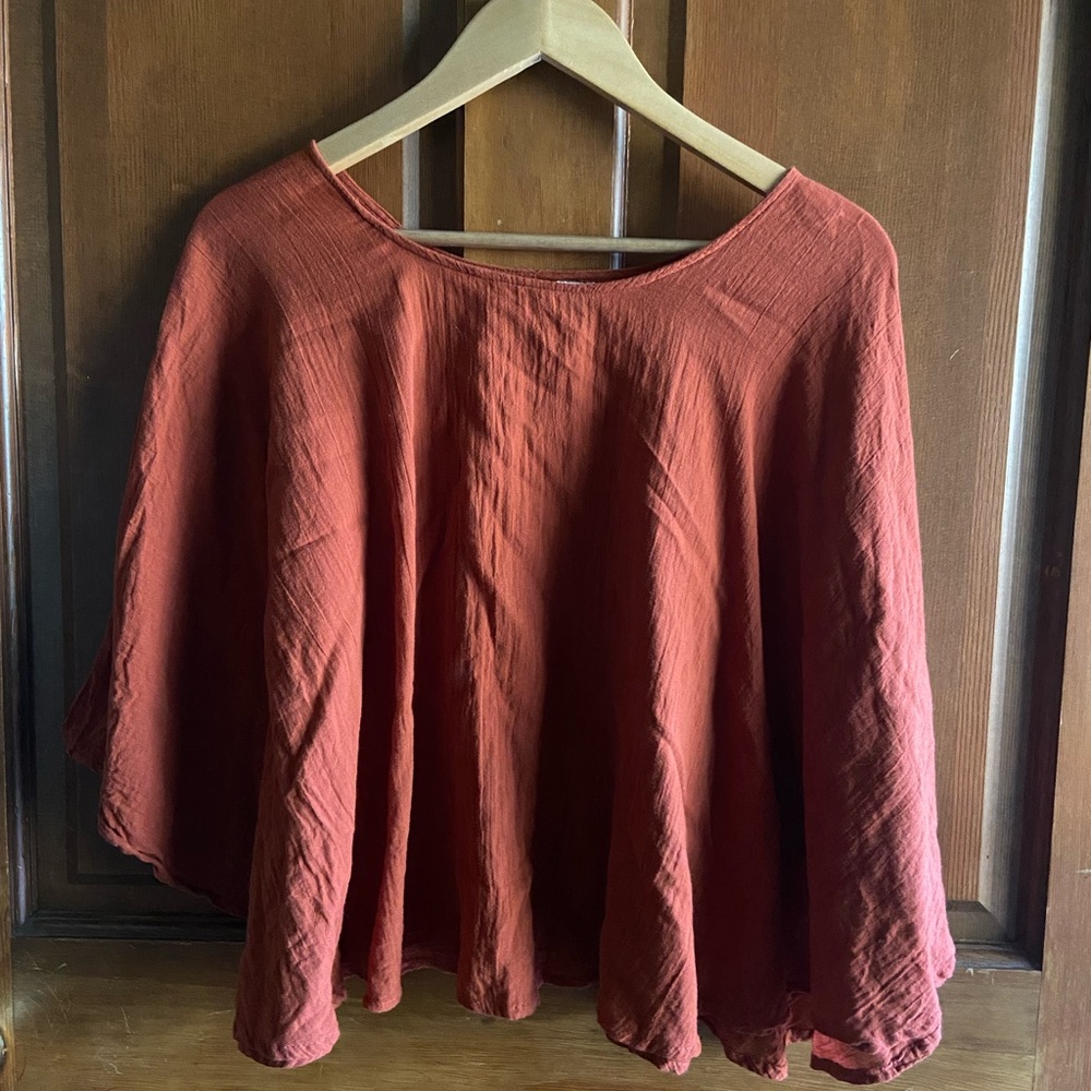 Cotton Flower Clothing Petal Top